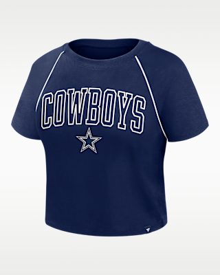 Женская футболка Dallas Cowboys Offensive Scheme Nike NFL Cropped