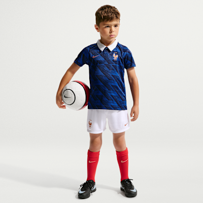 FFF 2026 Stadium Home Younger Kids' Nike Football Replica 3-Piece Kit