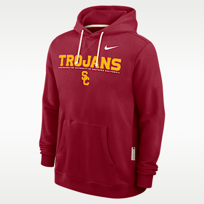 USC Sideline Men's Nike Dri-FIT College Pullover Hoodie