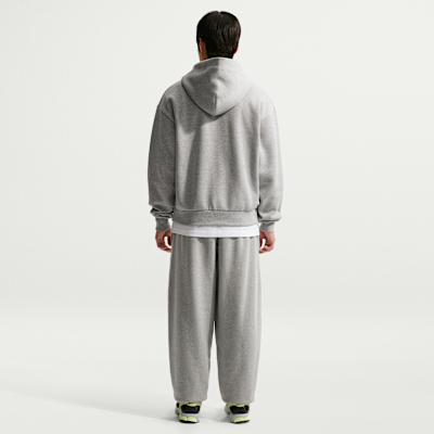 Nike Solo Fleece Tam Boy Fermuarlı Kapüşonlu Erkek Üstü görsel 5