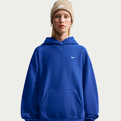 Nike Studio Fleece Kalın Oversize Kapüşonlu Kadın Sweatshirt'ü görsel 3