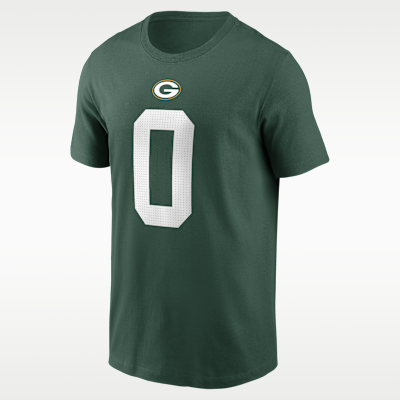 Playera Nike de la NFL para hombre Matthew Golden Green Bay Packers