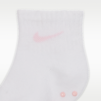 Nike Core Swoosh Baby Gripper Socks Box Set (3 Pairs)