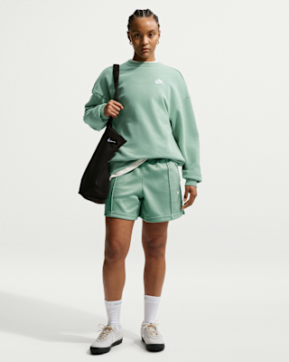 Женские шорты Nike Sportswear Mid-Rise Poly-Knit Track Shorts