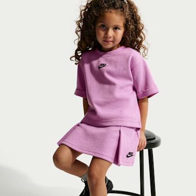 Nike Little Kids' Tech Fleece 2-Piece Skirt Set
