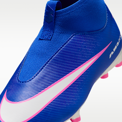 Nike Jr. Mercurial Superfly 10 Academy Little/Big Kids' Multi-Ground High-Top Soccer Cleats