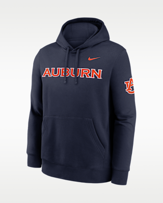 Мужское худи Auburn Sideline Club Nike College Pullover Hoodie