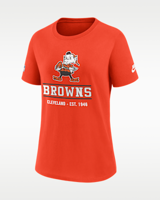 Женская футболка Cleveland Browns Sideline Alt Nike Dri-FIT NFL