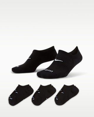 Unisex носки Nike Everyday Plus Cushioned Training Footie Socks (3 Pairs) для тренировок