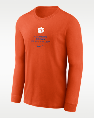 Мужская футболка Clemson Sideline Nike Dri-FIT College Long-Sleeve
