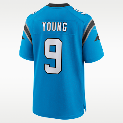 Jersey de fútbol americano Nike de la NFL Game para hombre Bryce Young Carolina Panthers