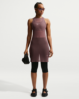 Женские тайтсы Nike Sportswear Tight Sheer Tank Dress