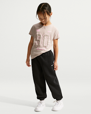 Детские Nike Sportswear Little Kids' Studio Fleece Loose Pants