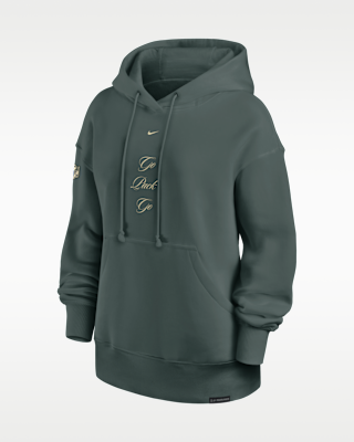 Женское худи Green Bay Packers Rivalries Collection Phoenix Nike NFL Oversized Pullover Hoodie