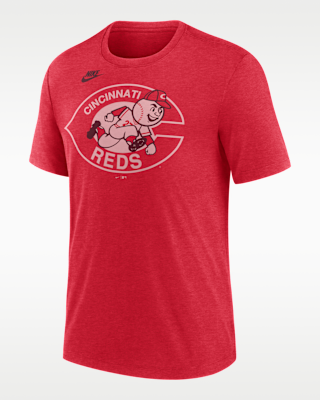 Мужская футболка Cincinnati Reds Cooperstown Logo Nike MLB