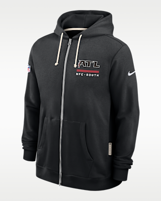 Мужское худи Atlanta Falcons Utility Player Sideline Nike Dri-FIT NFL Full-Zip Hoodie