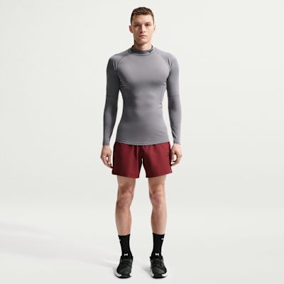 Nike Pro Dri-FIT Balıkçı Yakalı Uzun Kollu Erkek Fitness Üstü görsel 4