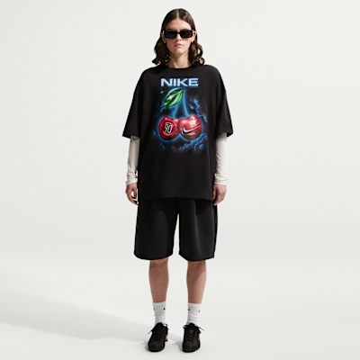 Nike Sportswear Classic Bol Kadın Tişörtü görsel 4
