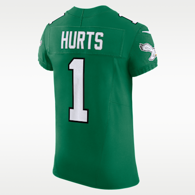 Jalen Hurts Philadelphia Eagles Men's Nike Dri-FIT NFL Elite Football Jersey