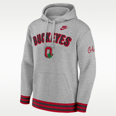Ohio State Legacy Retro Men’s Nike College Pullover Hoodie