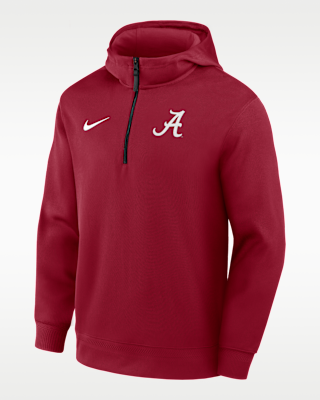Мужское худи Alabama Coaches Premium Men’s Nike Dri-FIT College 1/4-Zip Hoodie