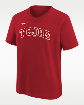 Детская футболка Corey Seager Texas Rangers City Connect Big Kids' Nike MLB