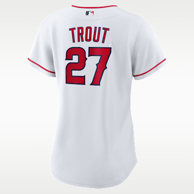 MLB Los Angeles Angels (Mike Trout) Women's Replica Baseball Jersey