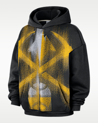 Мужское худи Denver Nuggets Standard Issue NBA Nike Fleece Basketball Hoodie для баскетбола
