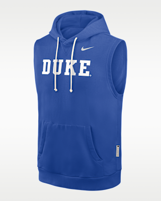 Мужское худи Duke Sideline Nike Dri-FIT College Sleeveless Pullover Hoodie
