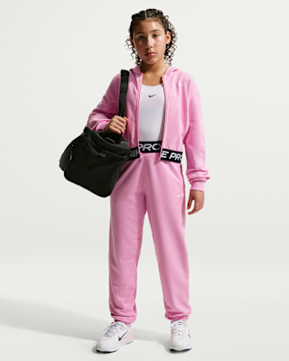 Детские спортивные штаны Nike Pro Fleece Big Kids' (Girls') Dri-FIT Joggers