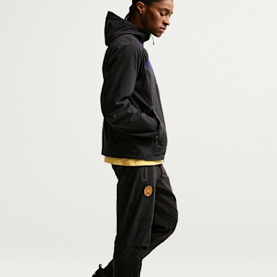 Nike Inter Milan Tech Nike Erkek Dokuma Eşofman Altı görsel 4
