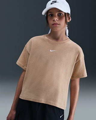 Детская футболка Nike Sportswear Essential Big Kids' (Girls')