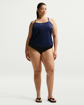Женские  Nike Swim Effortless Essential High Waist Full Bottom (Plus Size)