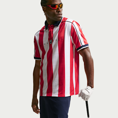 Nike Fairway Fresh Dri-FIT Bol Kesimli Kısa Kollu Erkek Golf Polo Üstü görsel 3