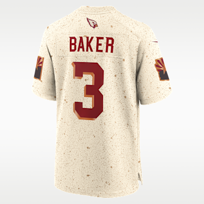 Budda Baker Arizona Cardinals Rivalries Collection Men’s Nike NFL Game Jersey