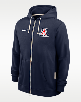 Мужское худи Arizona Sideline Nike Dri-FIT College Full-Zip Hoodie