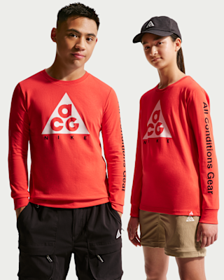Детская футболка Nike ACG Big Kids' Dri-FIT Long-Sleeve