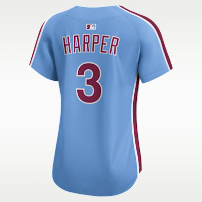 Jersey Nike Dri-FIT ADV de la MLB Limited para mujer Bryce Harper Philadelphia Phillies