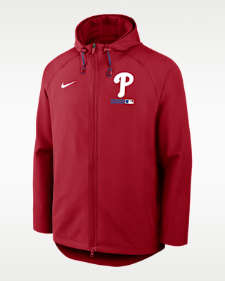 Мужская куртка Philadelphia Phillies Authentic Collection Nike Therma-FIT MLB Full-Zip Hooded