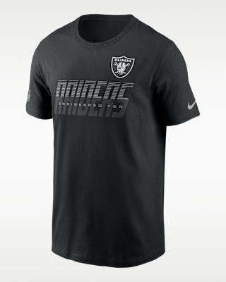 Мужская футболка Las Vegas Raiders Sideline Team Issue Nike Dri-FIT NFL