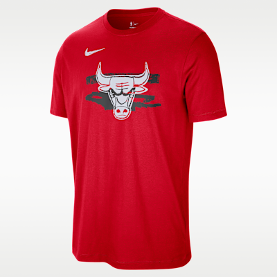 T-shirt NBA Nike Chicago Bulls Courtside para homem
