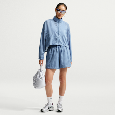 Nike Sportswear Oversize Hafif Ripstop Kadın Ceketi görsel 4