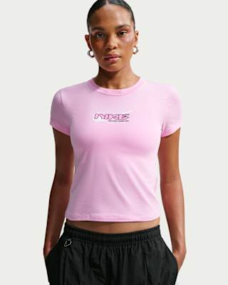 Женская футболка Nike Sportswear Chill Knit Slim Mod-Cropped