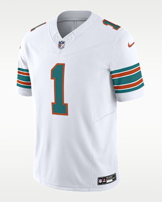 Мужские джерси Tua Tagovailoa Miami Dolphins Nike Dri-FIT NFL Limited Football Jersey для футбола