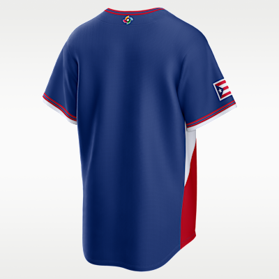 Puerto Rico National Baseball Team 2026 World Baseball Classic Men's Nike Stadium Jersey