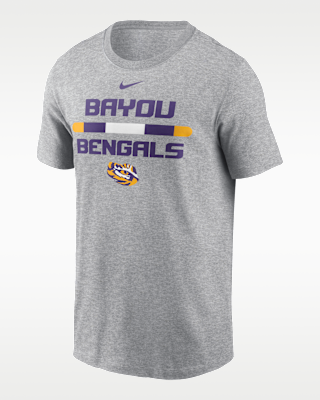 Мужская футболка LSU Tigers DNA Lockup Nike College