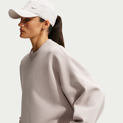 Nike 24.7 ImpossiblySoft Dri-FIT Bol Kesimli Crew Yakalı Kadın Üstü