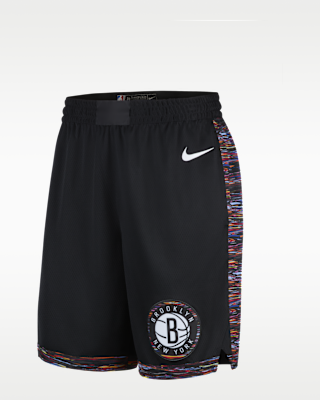 Мужские шорты Brooklyn Nets City Edition Nike Dri-FIT NBA Swingman Shorts