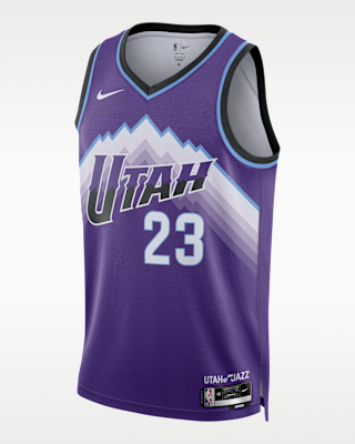 Мужские джерси Lauri Markkanen Utah Jazz Icon Edition Nike Dri-FIT NBA Swingman Jersey