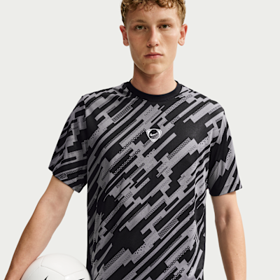 Nike Academy+ Dri-FIT Kısa Kollu Erkek Futbol Üstü
